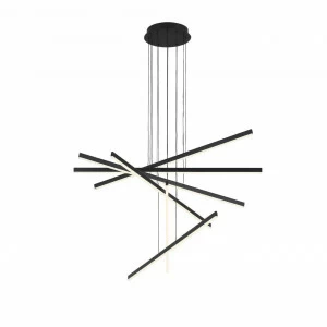 Подвесной светодиодный светильник ST Luce Basoni SL394.423.06 ST LUCE ДИЗАЙНЕРСКИЕ, BASONI 276138 Черный