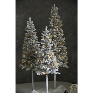 Ель новогодняя искусственная Королева Тянь Шаня заснеженная 210 см