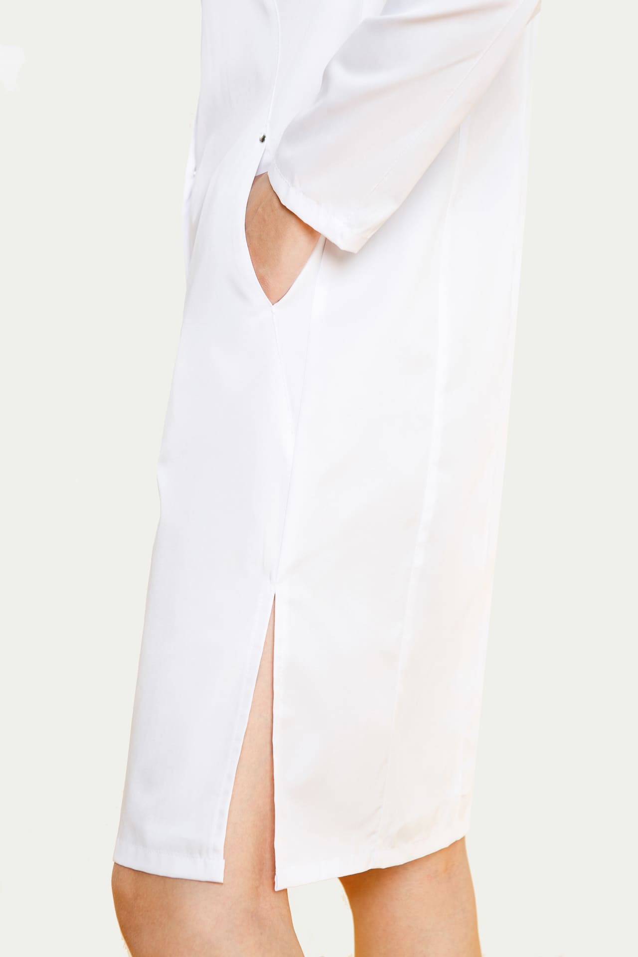 4957334 Халат "Элегант" белый  Медицинская одежда  размер 48 Спецодежда  - Вид №6