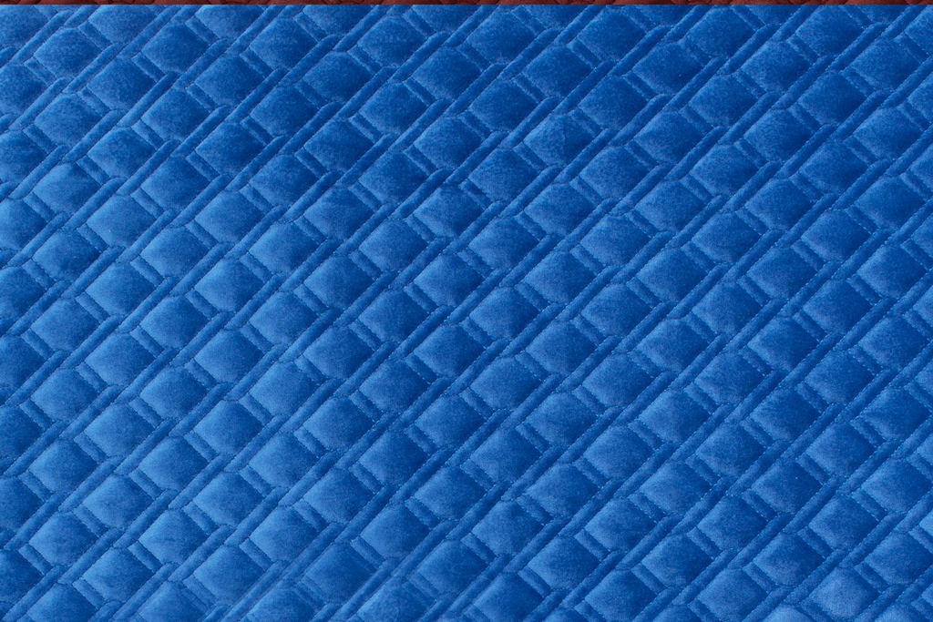 COLORISTICA Ткань мебельная  Микровелюр  Серпантин Синий Серпантин col.53 - Вид №1