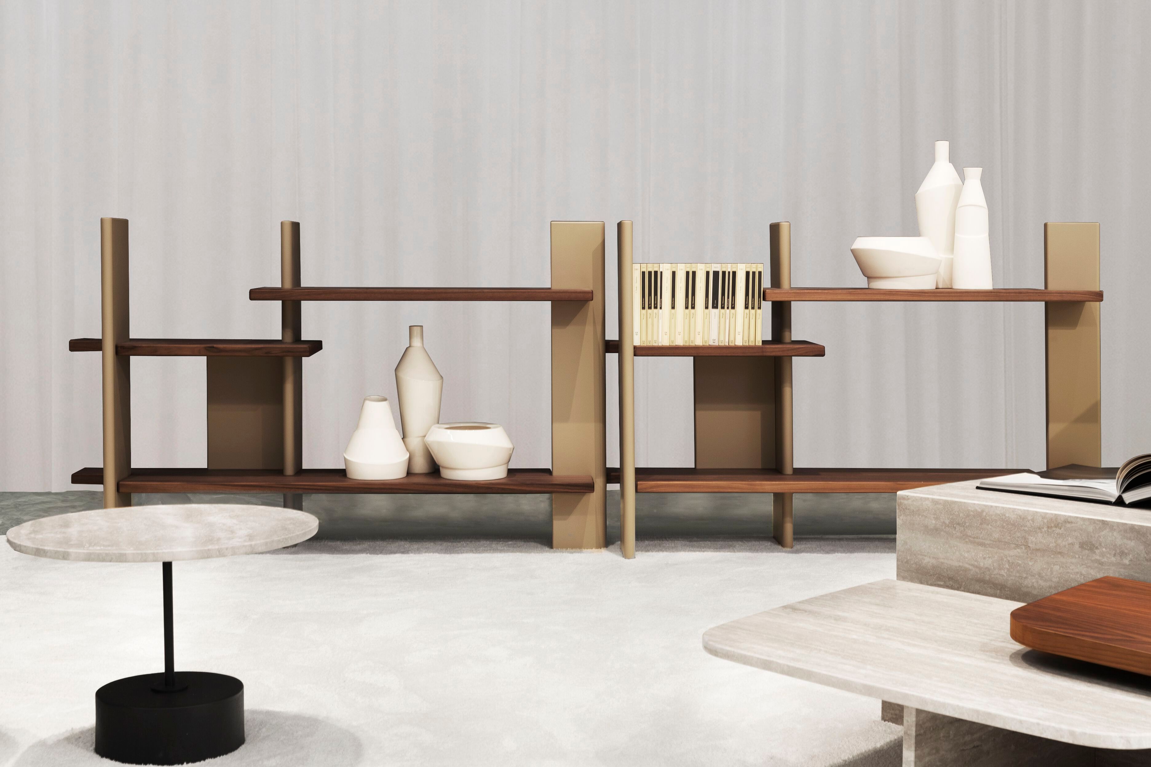 Настенный книжный шкаф из МДФ Vibieffe Quite luxury ARCH-00067160 - Вид №3