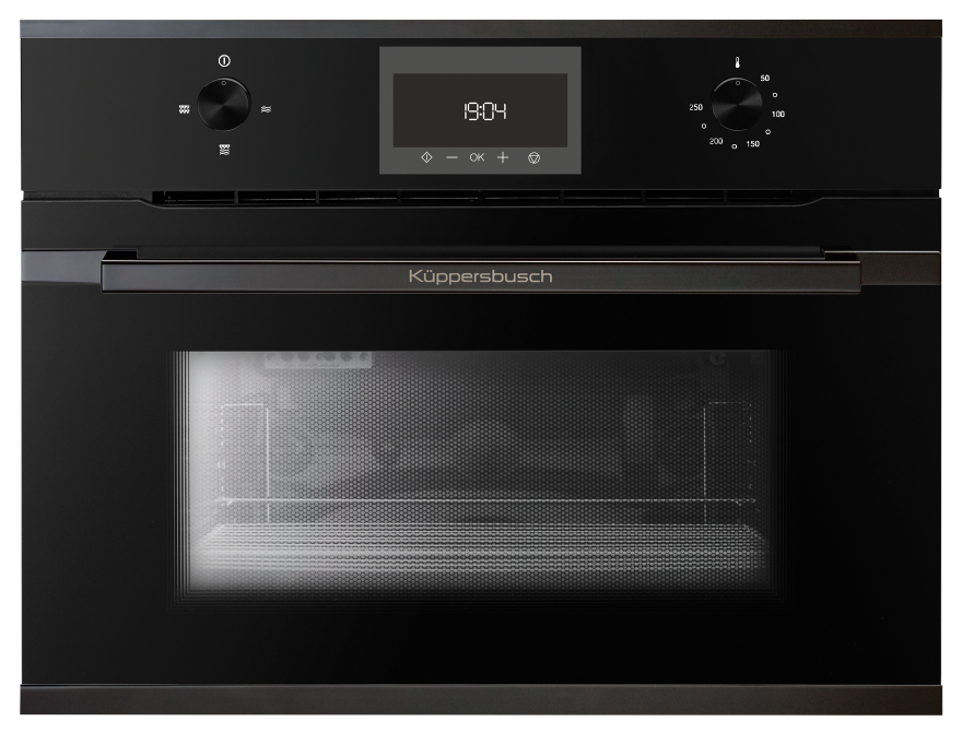 9256123 Встраиваемая микроволновая печь Kuppersbusch CM 6330.0 S2 Black Chrome черный STDN-0009283