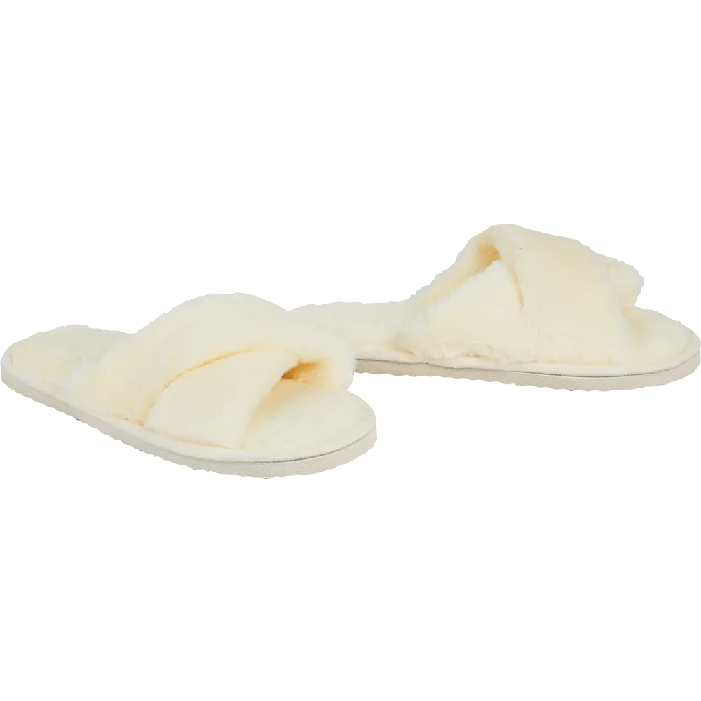 Тапочки домашние женские Модель 2 размер 40-41 цвет бежевый Santreyd STLM-2189888