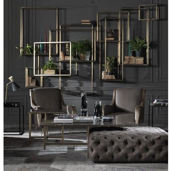 Gianfranco Ferré Home Квадратный мраморный журнальный столик sun-id-1425754 - Вид №2