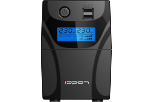 18656586 Источник бесперебойного питания Back Power Pro II Euro 850 480Вт 850ВА черный 1005575 IPPON