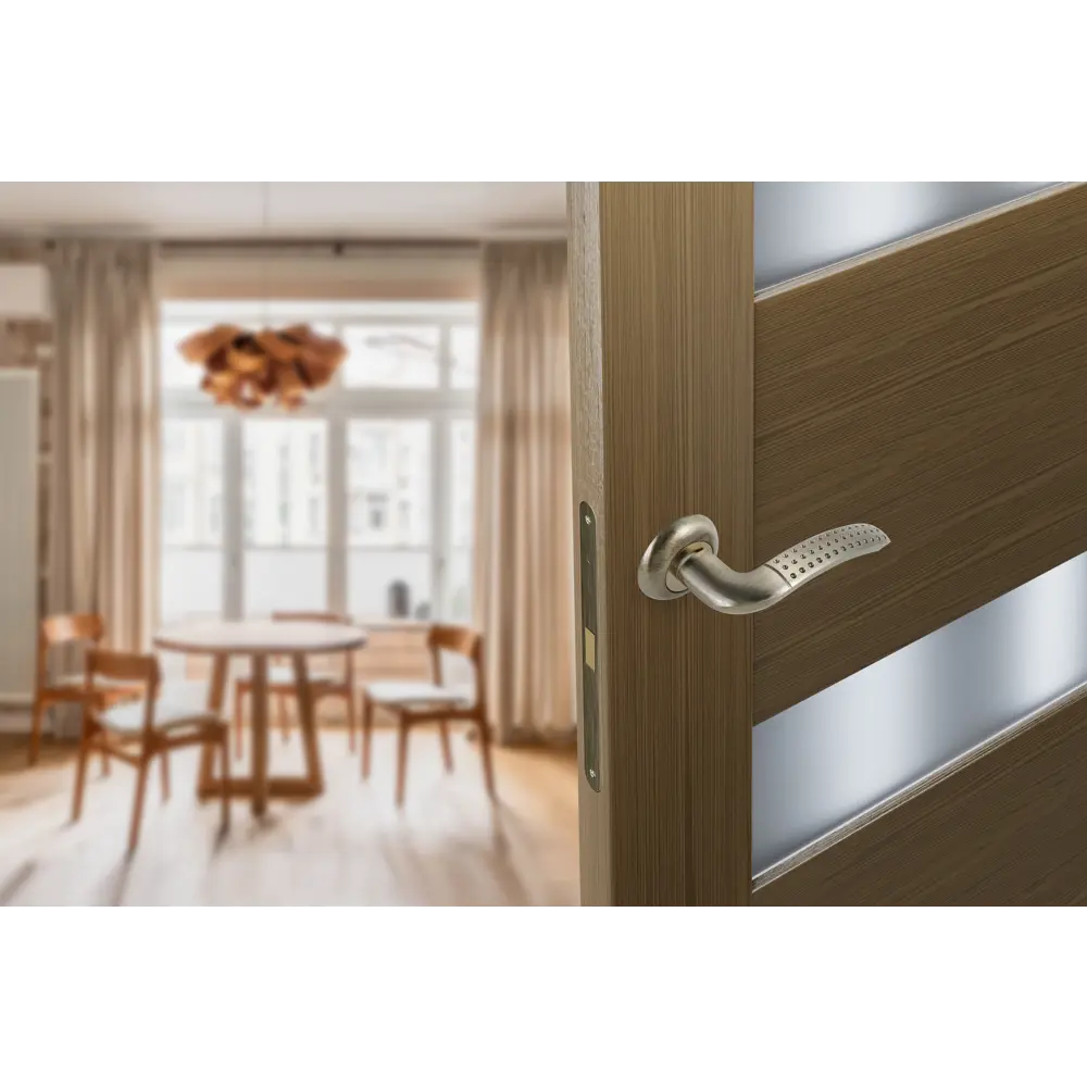 Дверная ручка EDSON EDS-10-Z01 бронза с автоматическим возвратом 82677958 STLM-0033866 - Вид №9