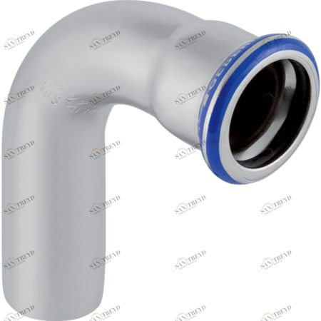 GEBERIT 30702 Отвод Geberit Mapress из нержавеющей стали, с гладким концевиком 