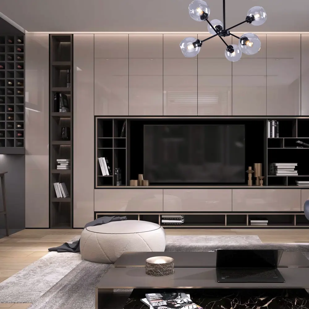 Светильник Ключник Объектив КС30104/6C E27 6x60 Вт, цвет черный STLM-2020997 - Вид №1