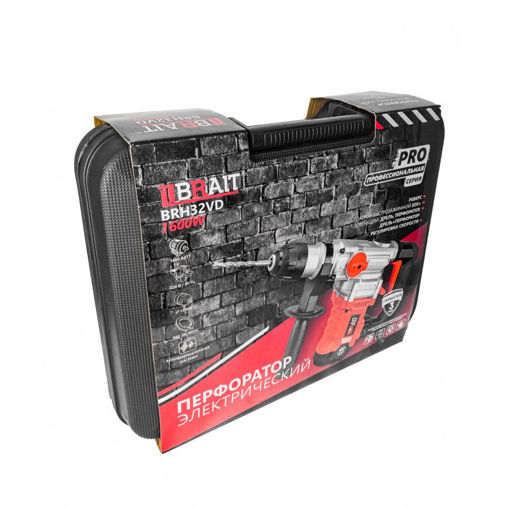 Перфоратор BRAIT BRH32VD PRO 9230503 STDN-0128861 - Вид №11
