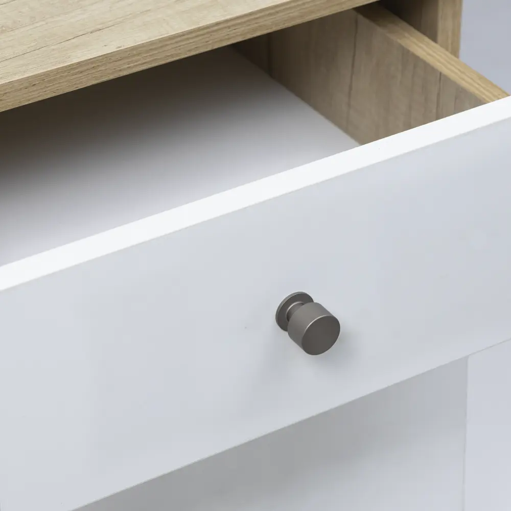 Мебельная ручка-кнопка AKS Лион в стиле никель 88909448 STLM-1531587 - Вид №4