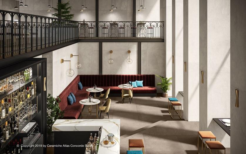 Atlas Concorde Пол из керамогранита под бетон Raw sun-id-1421703 - Вид №54