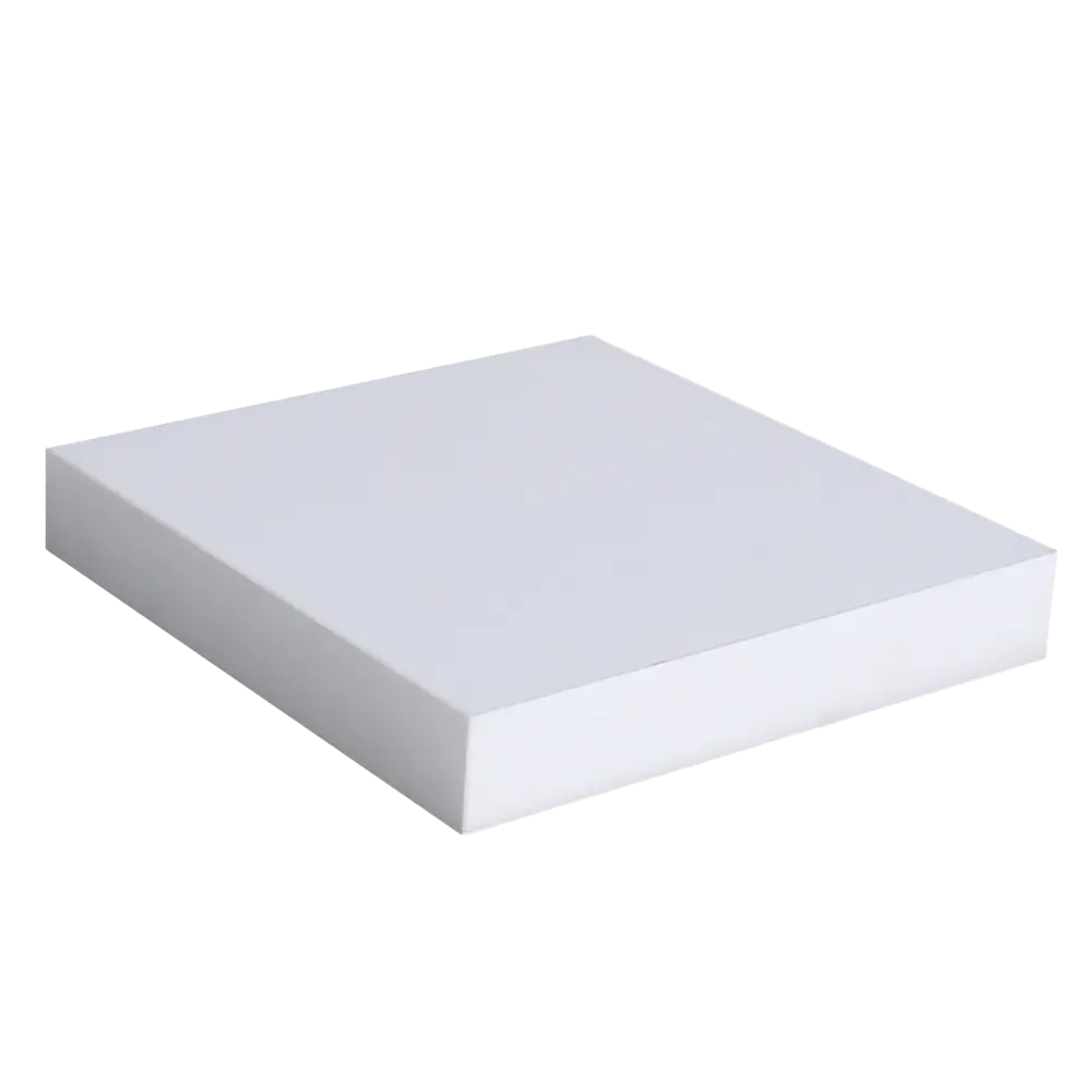 Полка мебельная прямая 23x23.5x3.8 см МДФ цвет белый SPACEO STLM-2017633 - Вид №3