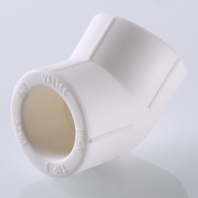 VTp.759.0.020 Фитинг полипропиленовый – угольник на 45° Valtec 20 мм  - Вид №3