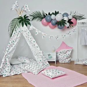 Вигвам для детей Flamingo VAMVIGVAM FLAMINGO 281894 Белый;розовый