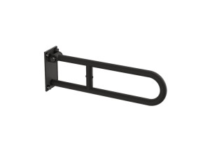 Стальная откидная U-образная ручка для ванной комнаты