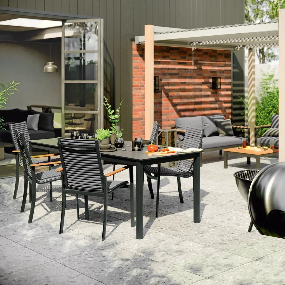 Стул NATERIAL Dora для сада и дачи с усиленным каркасом 84472597 STLM-0050524 - Вид №12