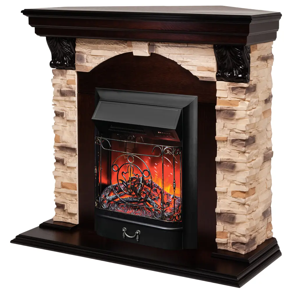 Обрамление Dublin corner rock под очаг Eugene REALFLAME STLM-2089341 - Вид №7