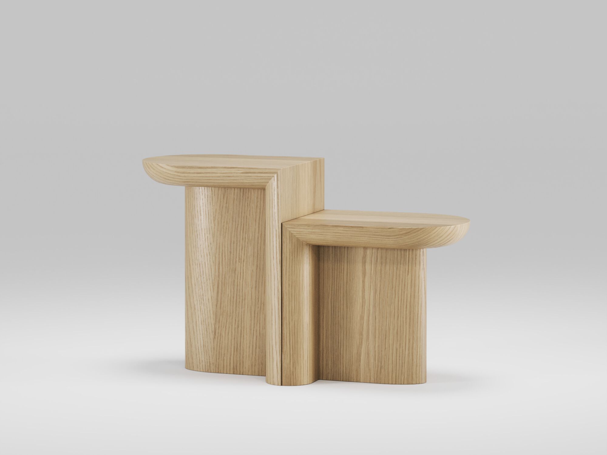 Журнальный столик из дуба Wewood Re-form ARCH-00127650 - Вид №4