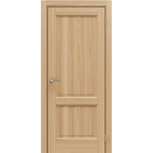 Дверь межкомнатная глухая Эгли 2 70x210 см полипропилен цвет натуральный с замком и петлями