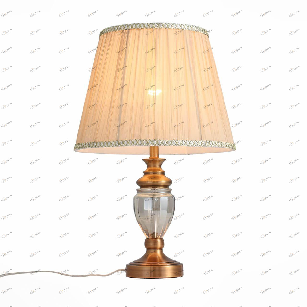 Лампа настольная бежевая ST Luce Vezzo SL965.304.01 ST LUCE VEZZO 00-3907139 Бежевый 