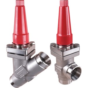 Danfoss SVA-S SS — запорные клапаны со стандартным штоком из нержавеющей стали SVA-S SS 15 D STR Cap Запорный клапан 148B5292  - Вид №1