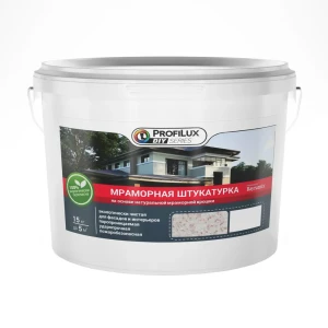 Штукатурка мраморная Royal White-N 15 кг