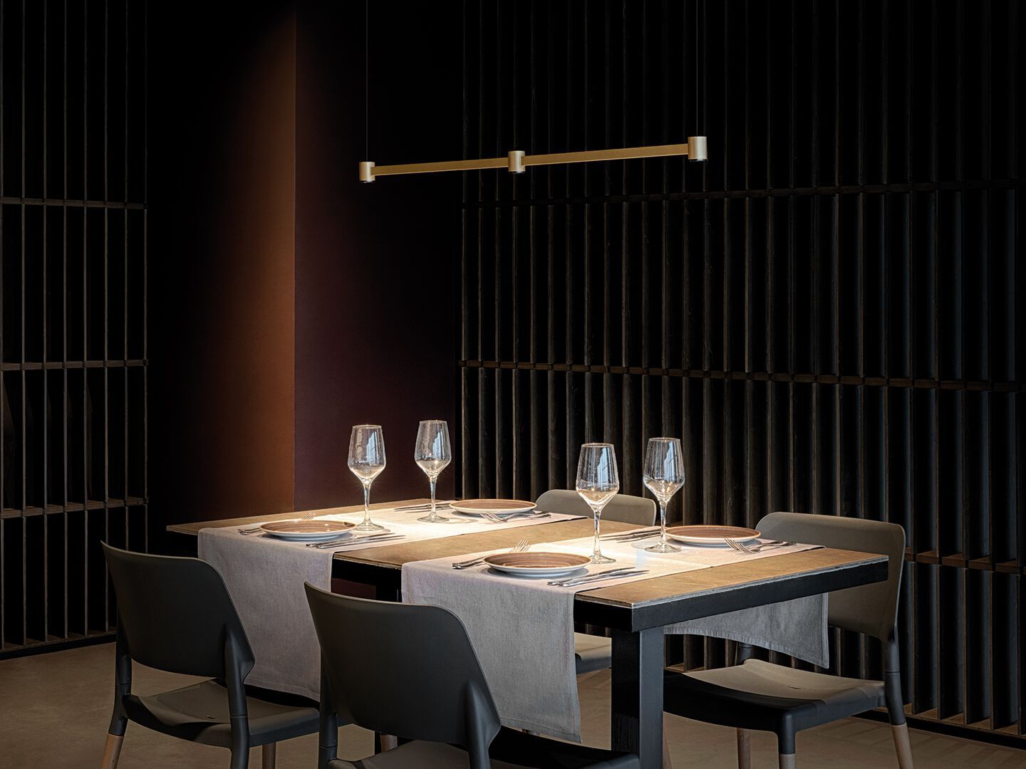 Латунный светодиодный подвесной светильник Arkoslight искусство ARCH-00028292 - Вид №8