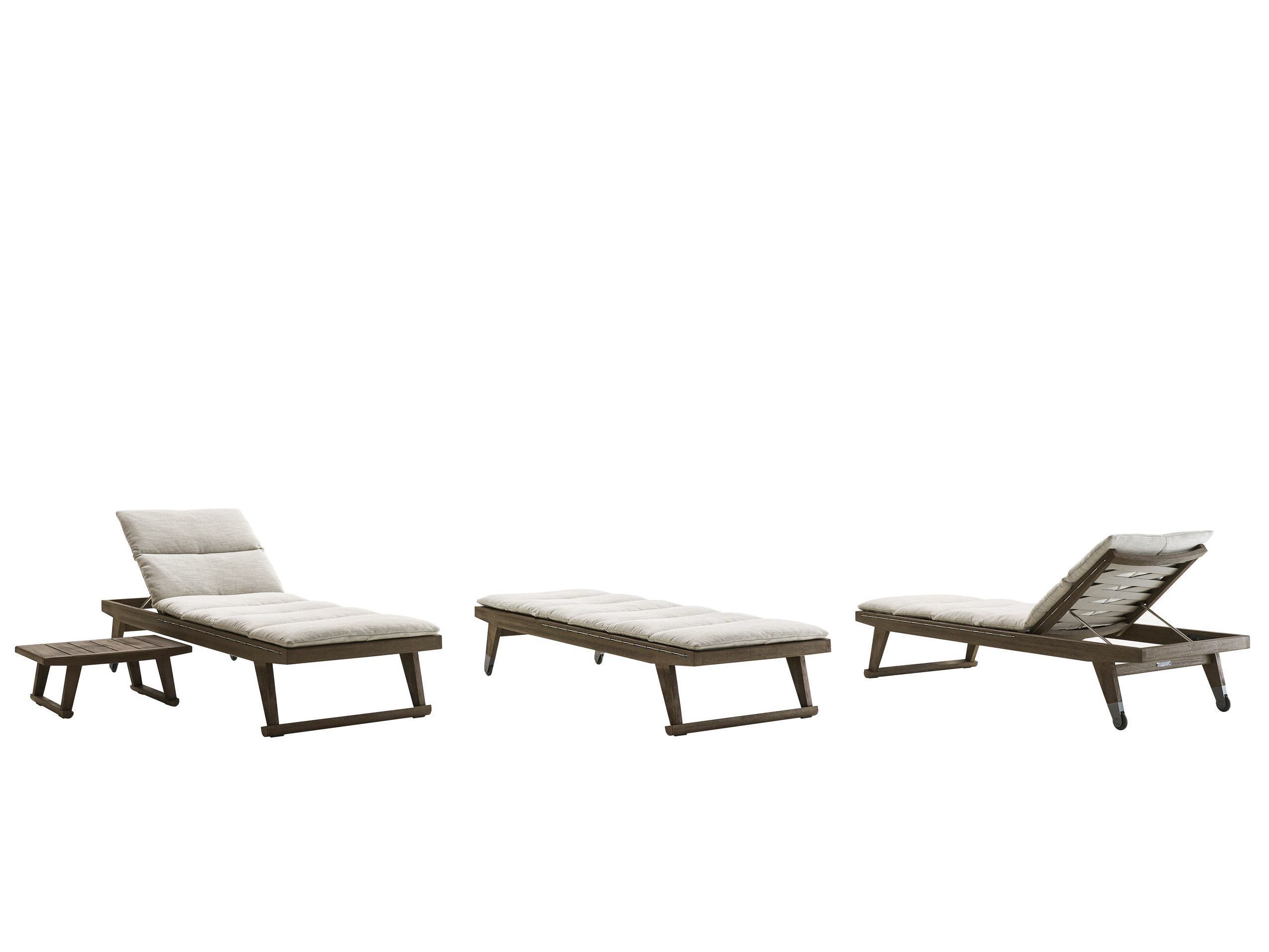 Садовая кровать с откидной спинкой из тикового дерева B&B Italia Outdoor Чт ARCH-00083477 - Вид №2