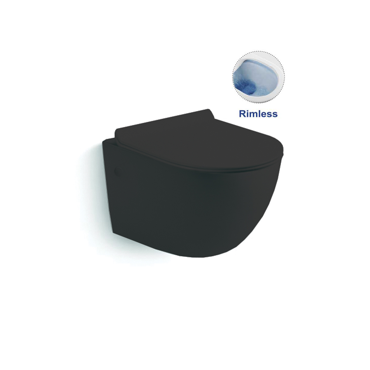 VT1-14SMB Унитаз подвесной Vincea Globo Santreyd