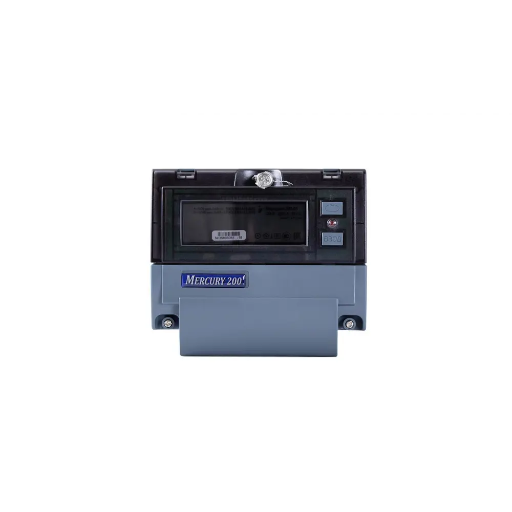 Счётчик электроэнергии Меркурий 200.02 однофазный STLM-2152541