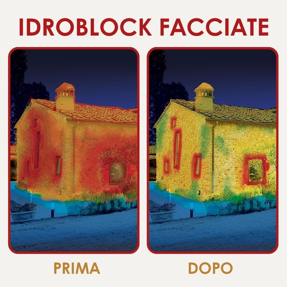 Водоотталкивающая теплоизоляция Geal IDROBLOCK FACCIATE ARCH-00127235 - Вид №1