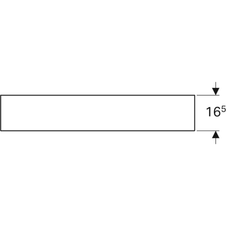 840992000 Настенная полка Geberit iCon Geberit  - Вид №15