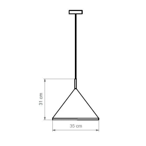 Алюминиевый светодиодный подвесной светильник In Stock Luxcambra ARCH-00103135 - Вид №2