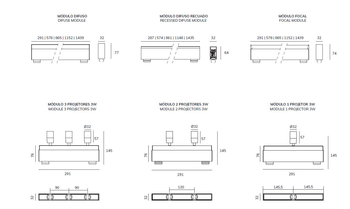 Утопленное алюминиевое освещение трека Exporlux FLEXIBLE EN ARCH-00002588 - Вид №4