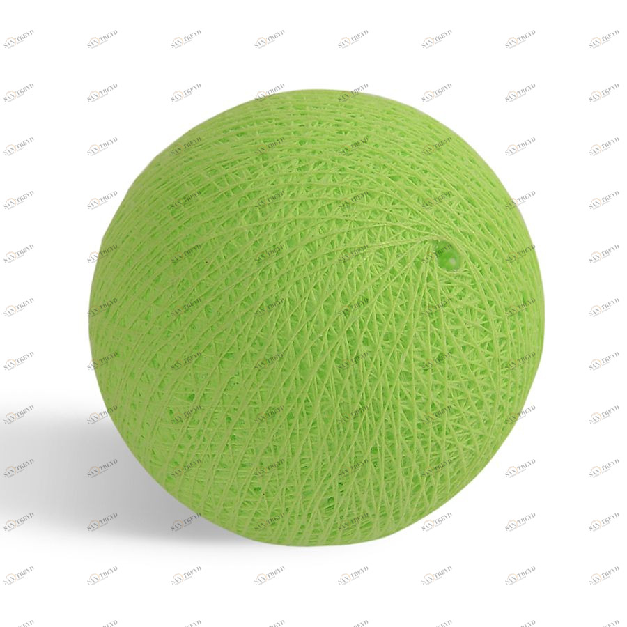 Хлопковый шарик, ярко-салатовый Lares&Penates SHBRIGHTLG