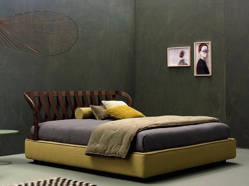 Twils Двуспальная кровать с деревянным изголовьем sun-id-1375541 - Вид №1