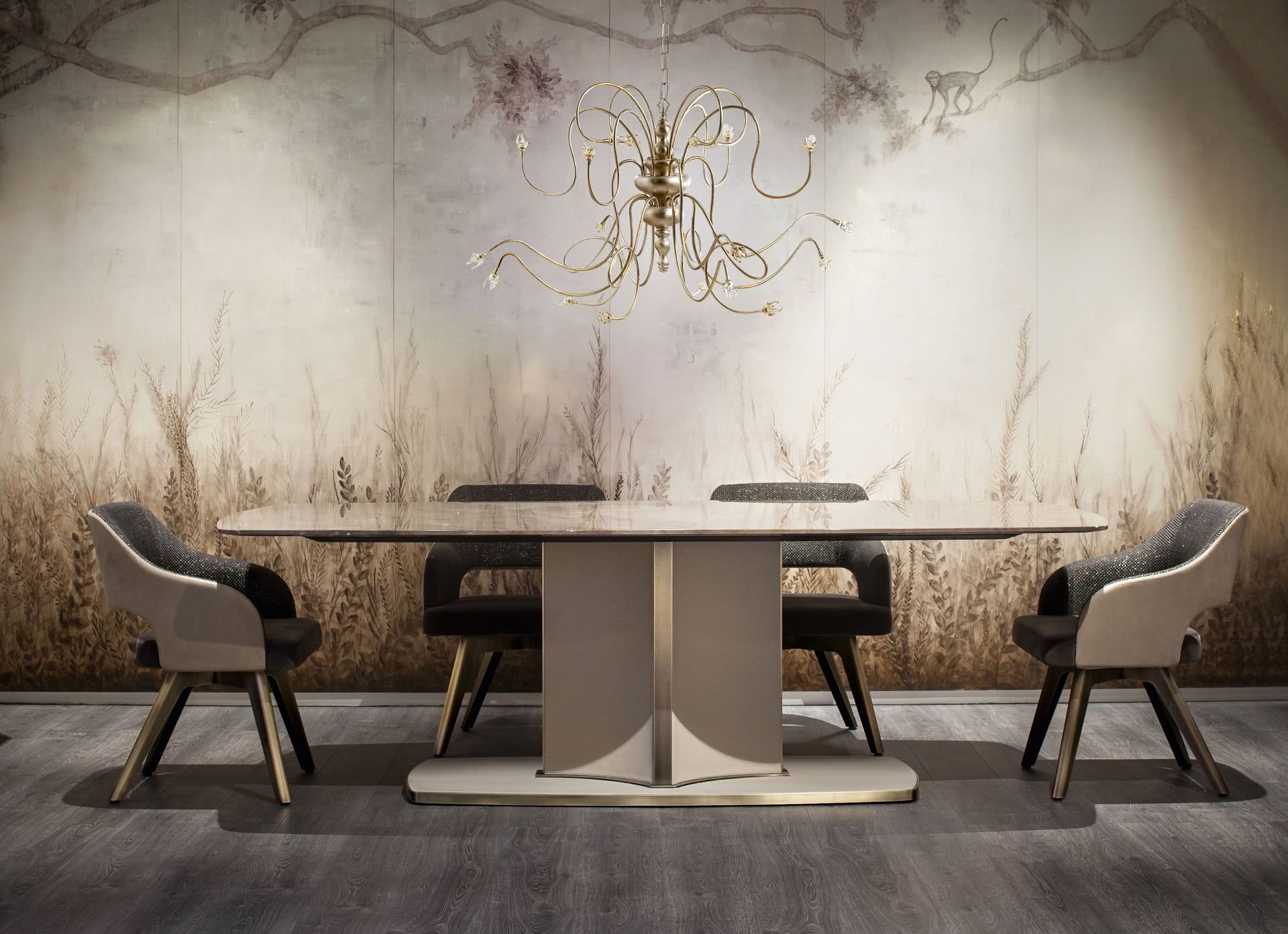 Прямоугольный мраморный стол Cantori Voyage ARCH-00041800 - Вид №1