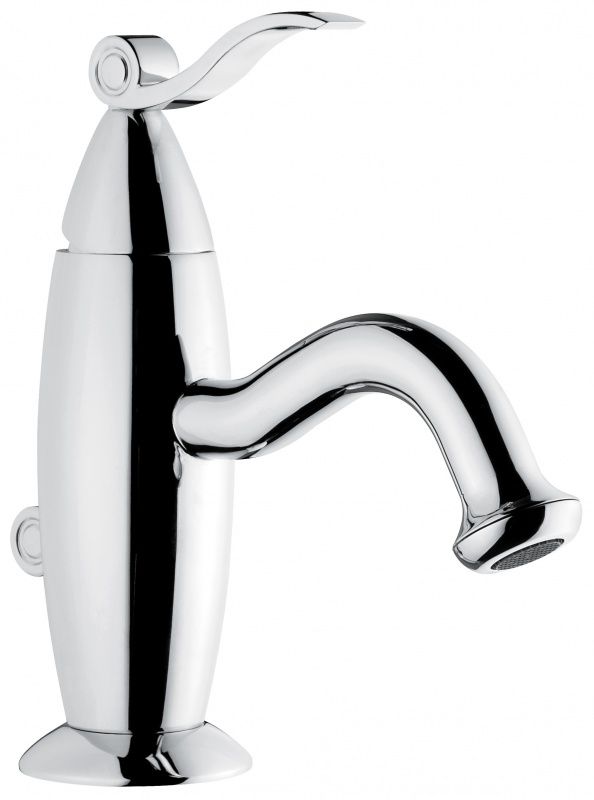 39003BR Смеситель Abel с донным клапаном для раковины. цвет бронза EMMEVI