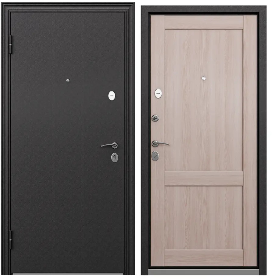 91470420 Входная дверь Torex Flat-L левый 205х95см цвет Comina Ash Bora STLM-0896470