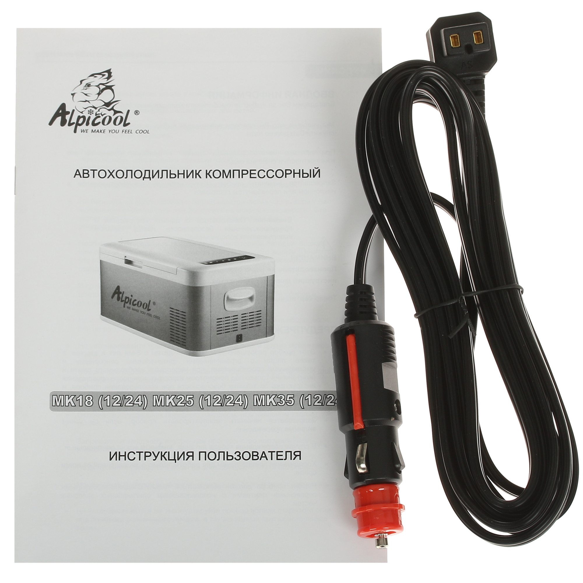 5424017 Холодильник автомобильный ALPICOOL MK18 серый STDN-0066505 - Вид №7