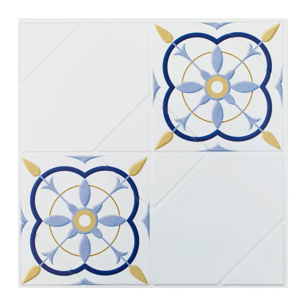 Santreyd: Стеновые панели ПВХ Фиалка 292x292 мм (4 шт) 89390648 STLM-1362048