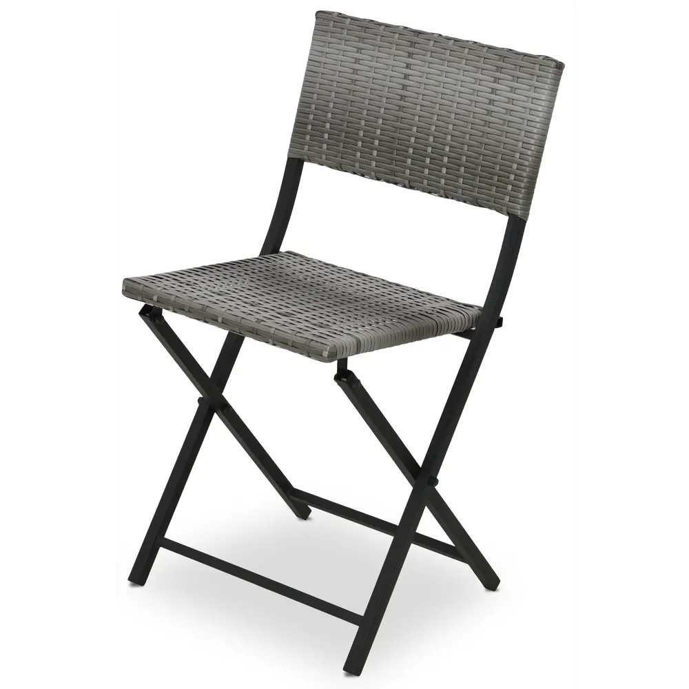 Стул складной Zena 46x102 см пластик серый Santreyd нет STLM-2145401 - Вид №1