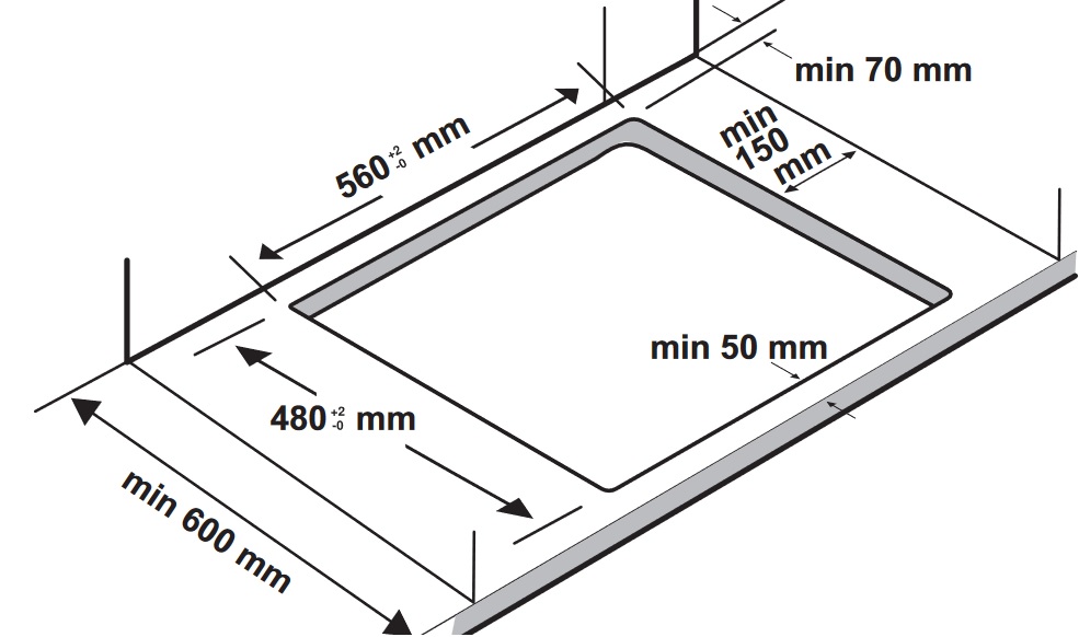 9031505 Газовая варочная поверхность Candy CHG6BF4WPX STDN-0055790 - Вид №6