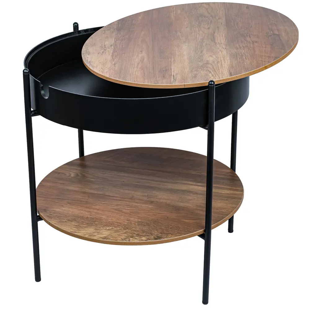 Журнальный столик DREAM RIVER с практичной полкой и нишей 89412195 STLM-1568929 - Вид №2