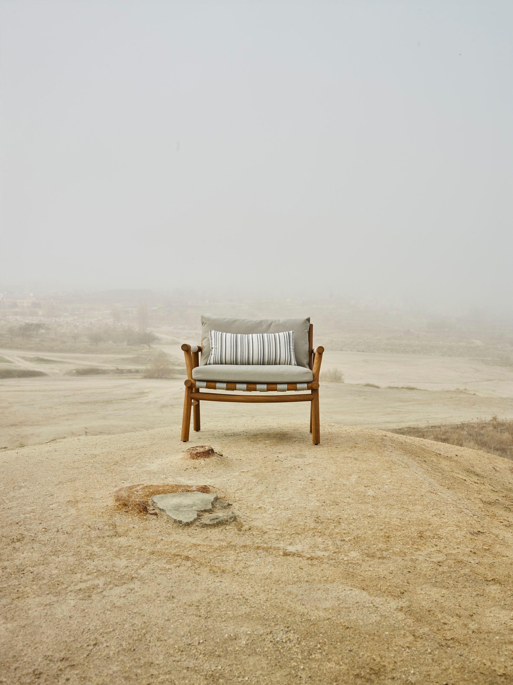 Садовое кресло из тикового дерева и Sunbrella® YAAZ Uz ARCH-00074788 - Вид №11