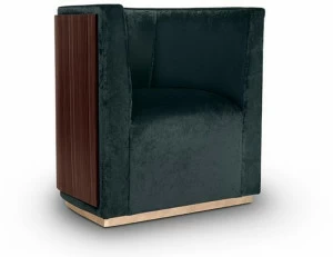 Essential Home Кресло из ткани с подлокотниками Grace