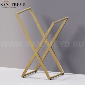 Agape X Ассемитричный полотенцедержатель под натуральный дуб AMET1877RT