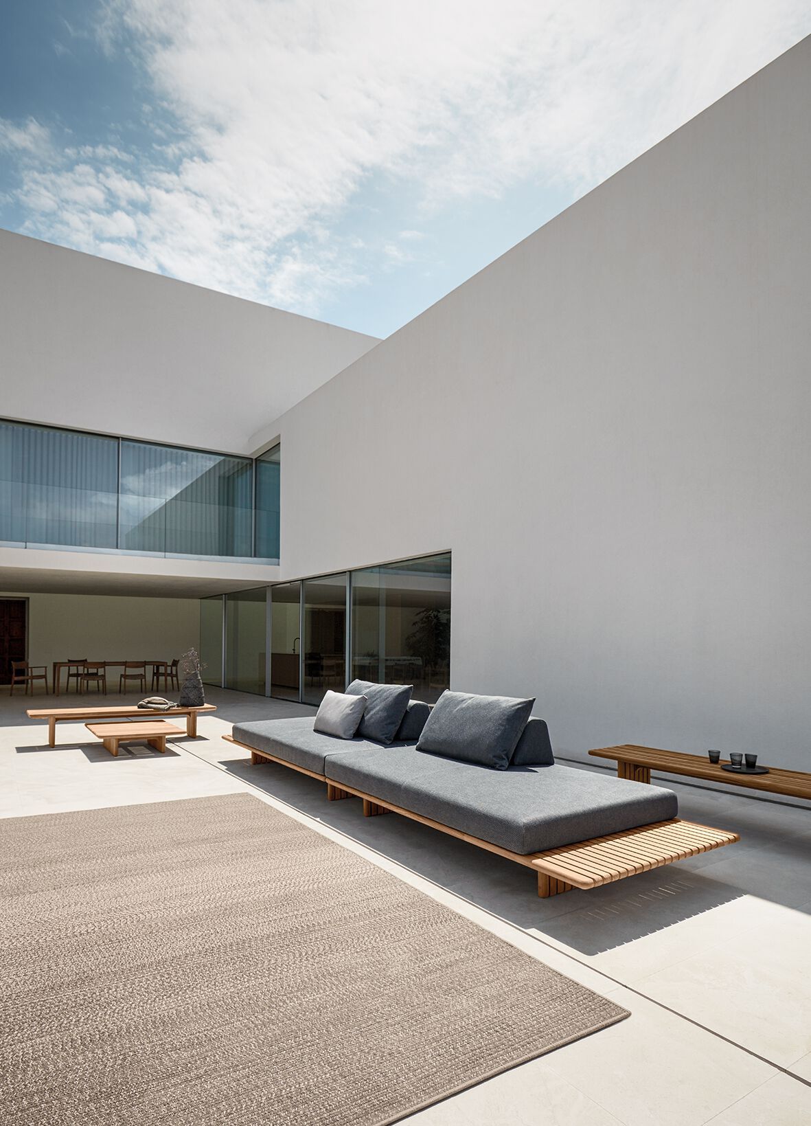 Ткань сад Dormeuse Gloster палуба ARCH-00052397 - Вид №2