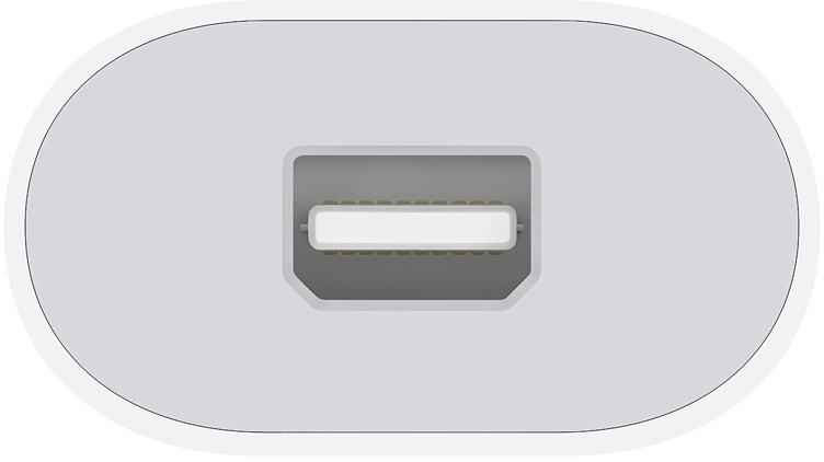 MMEL2ZM/A Thunderbolt 3 (usb-c) to thunderbolt 2 adapter Apple Santreyd  - Вид №2