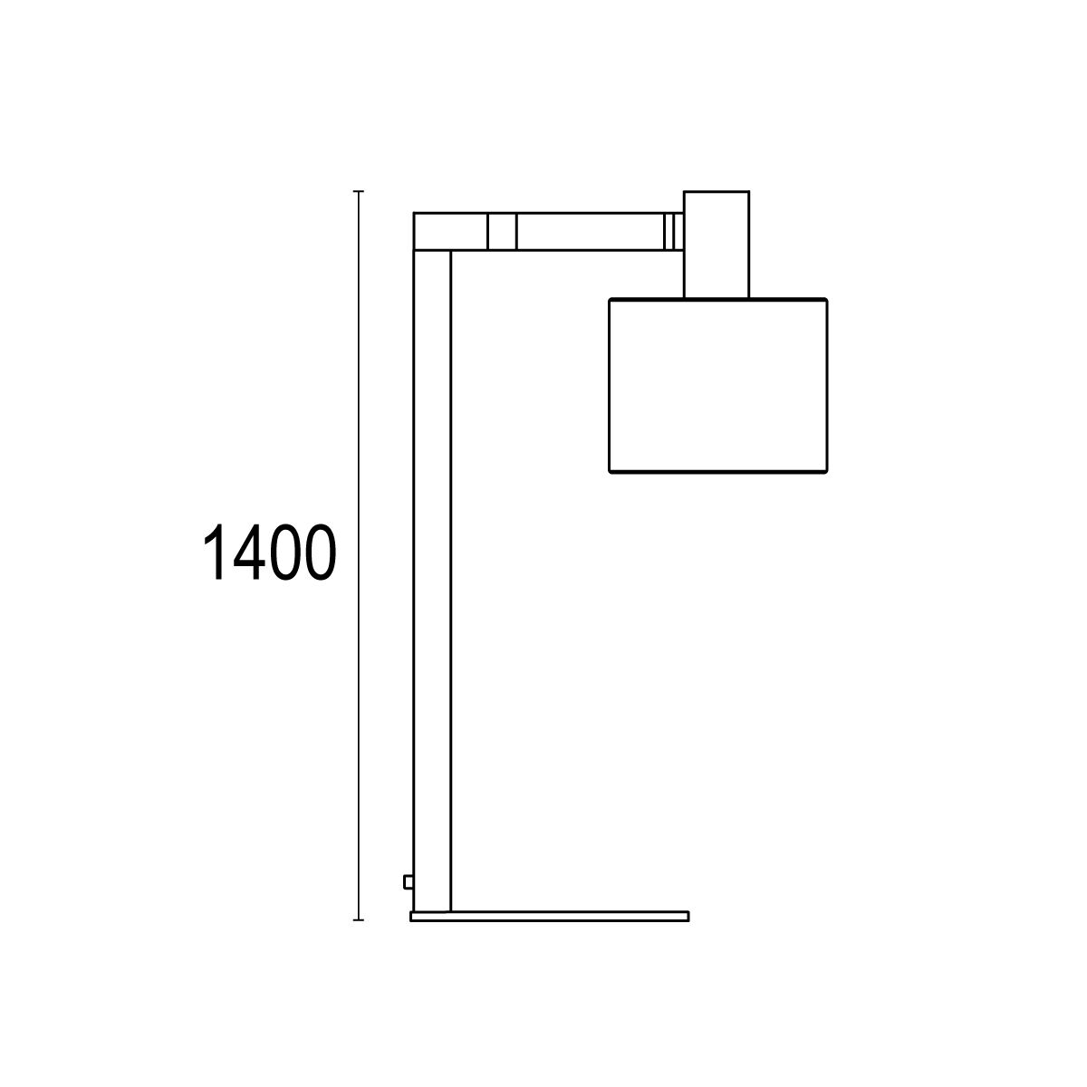 Регулируемая латунная напольная лампа Ghidini Lighting Talitha ARCH-00102915 - Вид №4